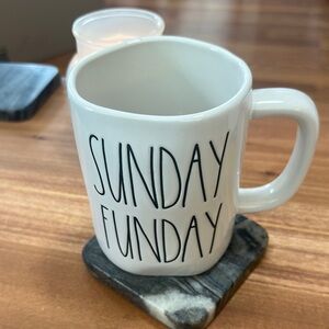 Sunday Funday White Rae Dunn Mug